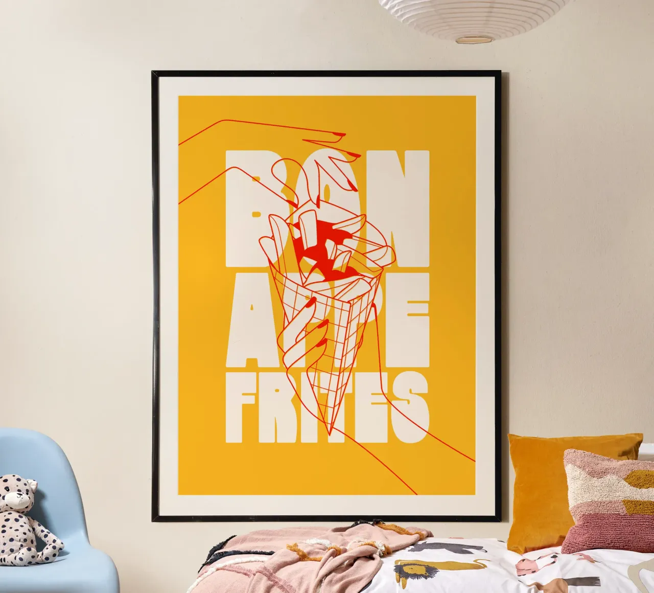 Bon Appefrites poster da Airtist