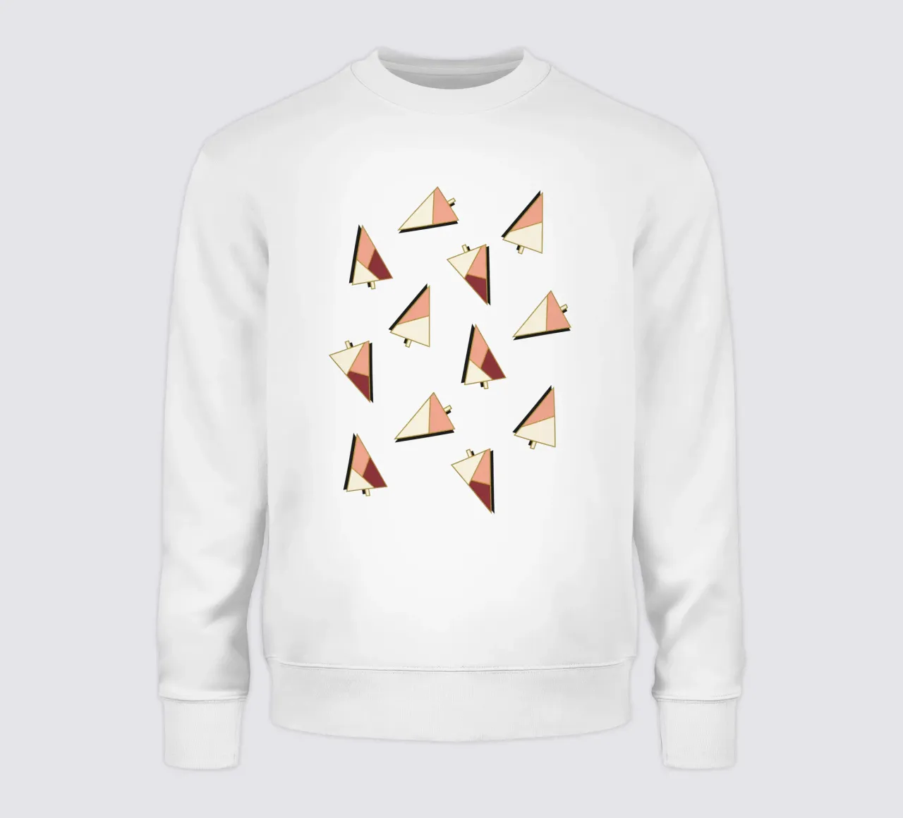 Xmas Trees Pattern Sweatshirt von DesigndN Christmassy