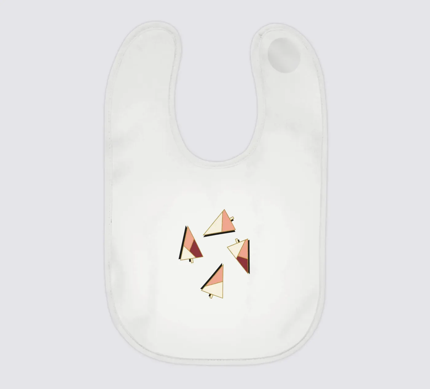 Xmas Trees Pattern bavoir de DesigndN Christmassy