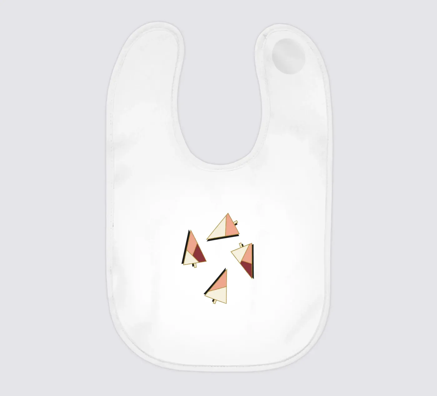 Xmas Trees Pattern bavoir de DesigndN Christmassy