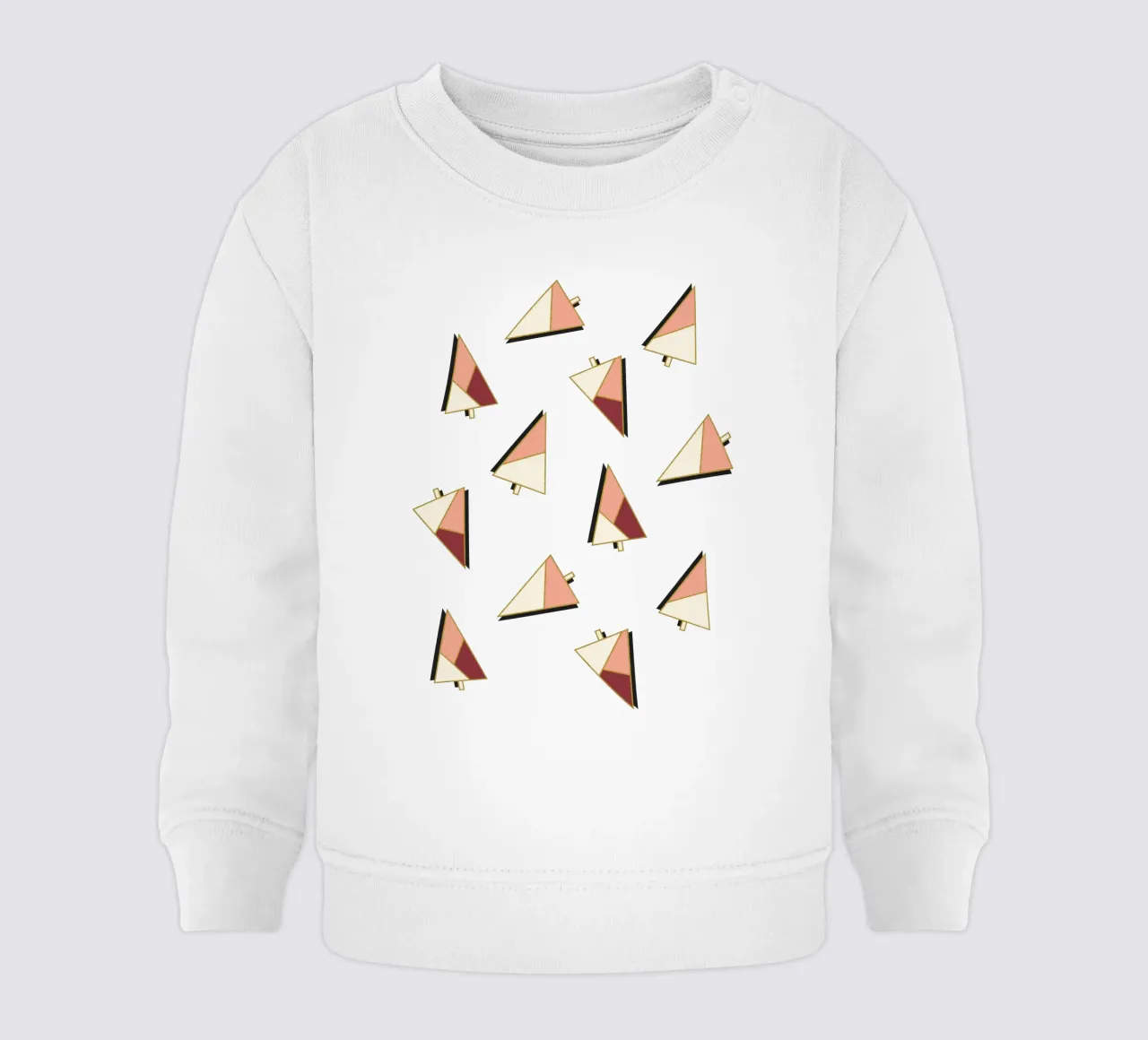 Xmas Trees Pattern felpa neonato da DesigndN Christmassy