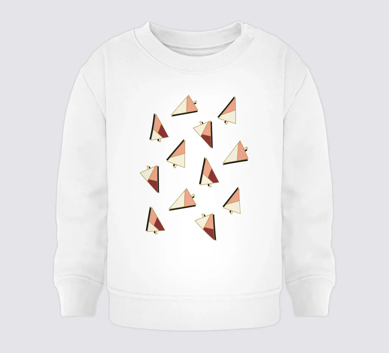 Xmas Trees Pattern felpa neonato da DesigndN Christmassy