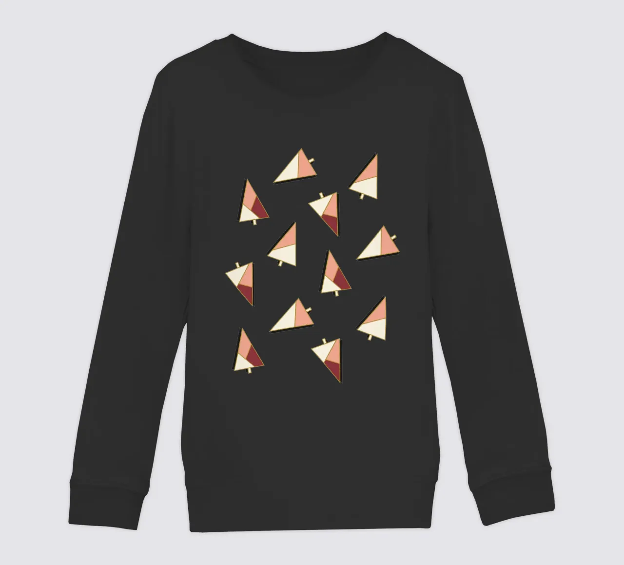 Xmas Trees Pattern felpa bambino da DesigndN Christmassy