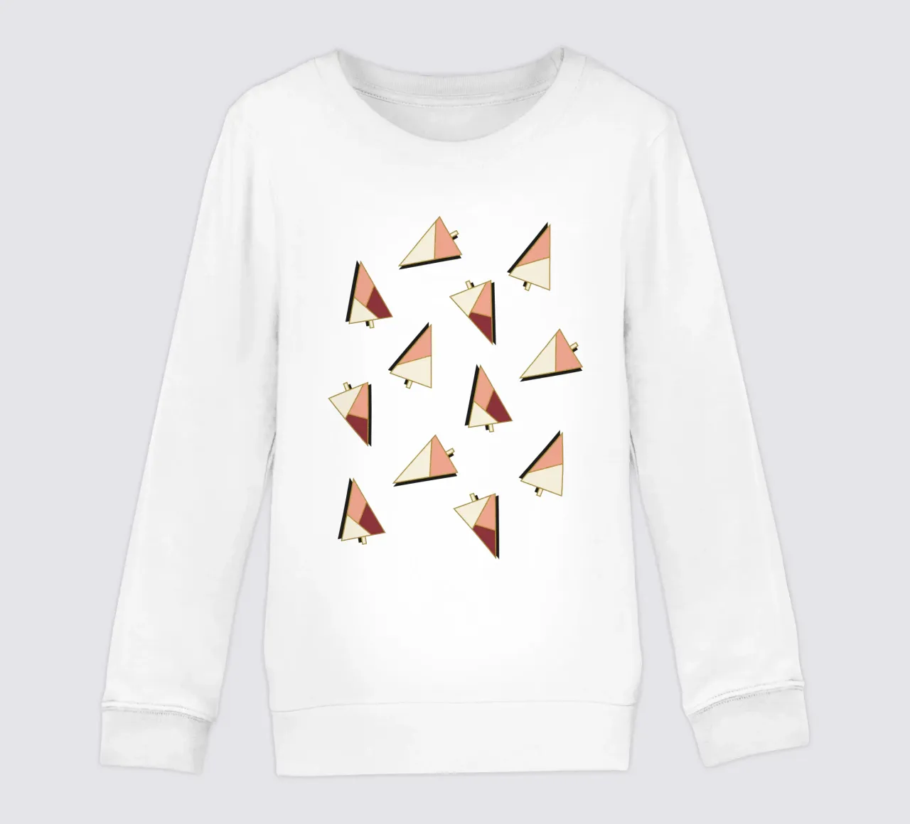 Xmas Trees Pattern felpa bambino da DesigndN Christmassy