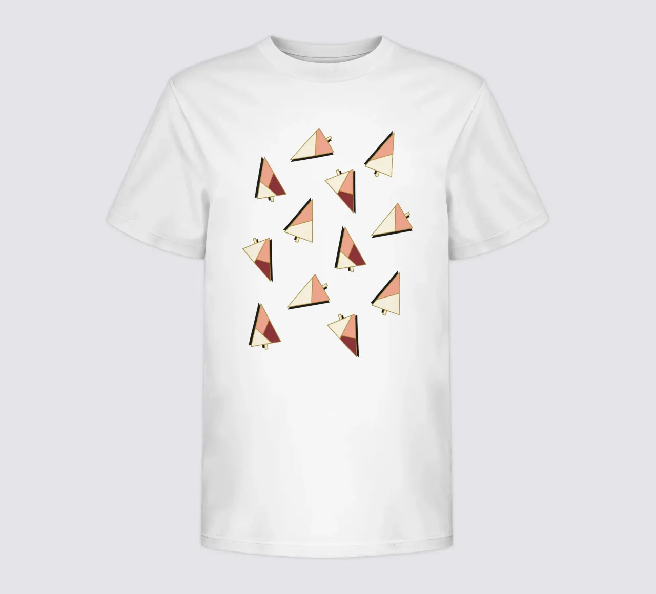Xmas Trees Pattern t-shirt bambini da DesigndN Christmassy