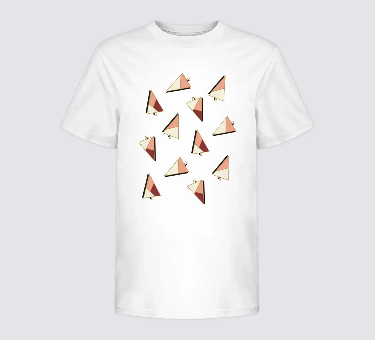 Xmas Trees Pattern t-shirt bambini da DesigndN Christmassy