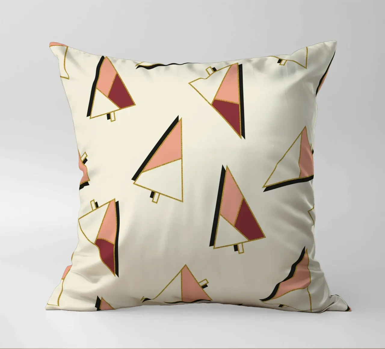 Xmas Trees Pattern cuscino da DesigndN Christmassy