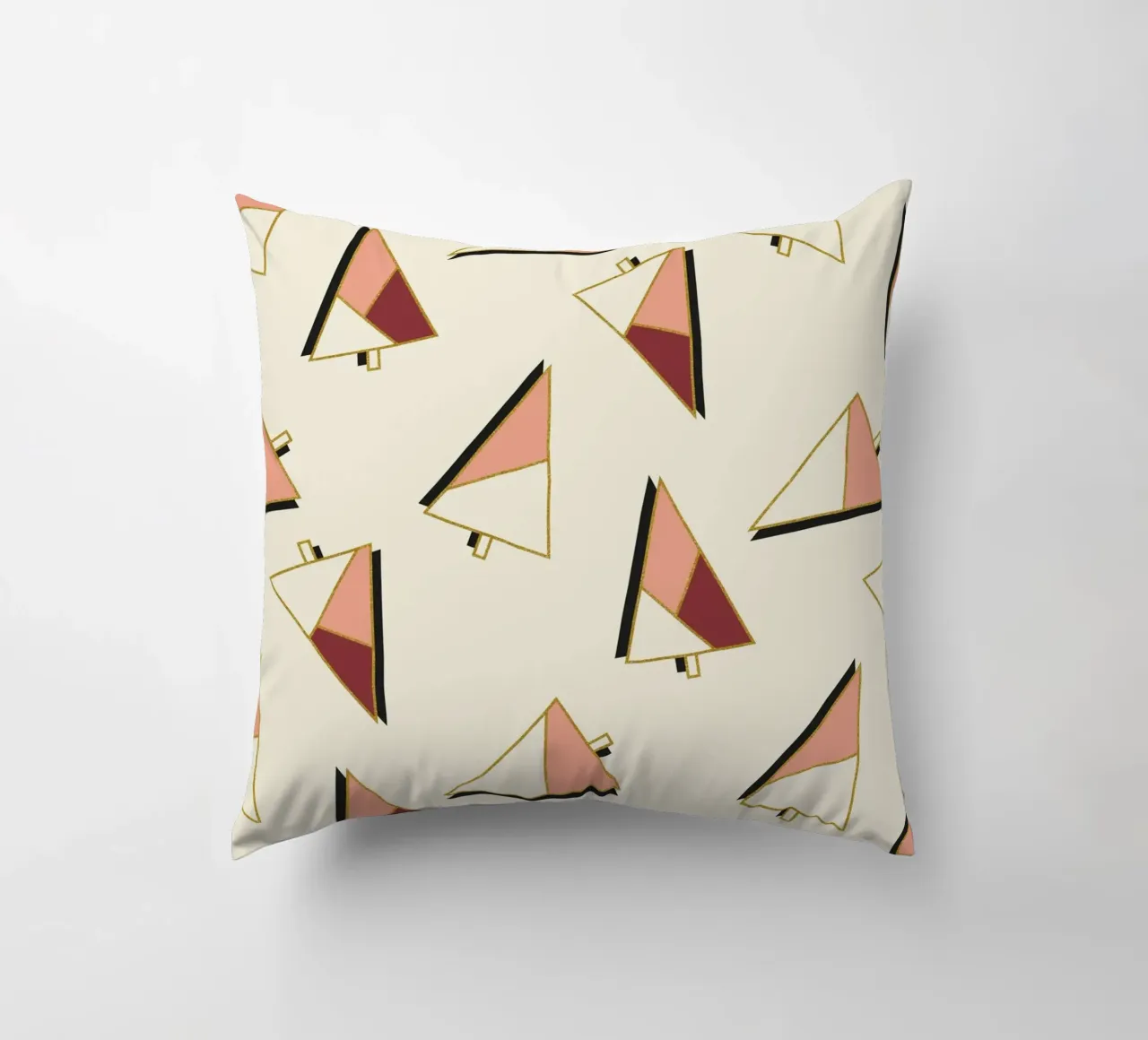 Xmas Trees Pattern cuscino da DesigndN Christmassy