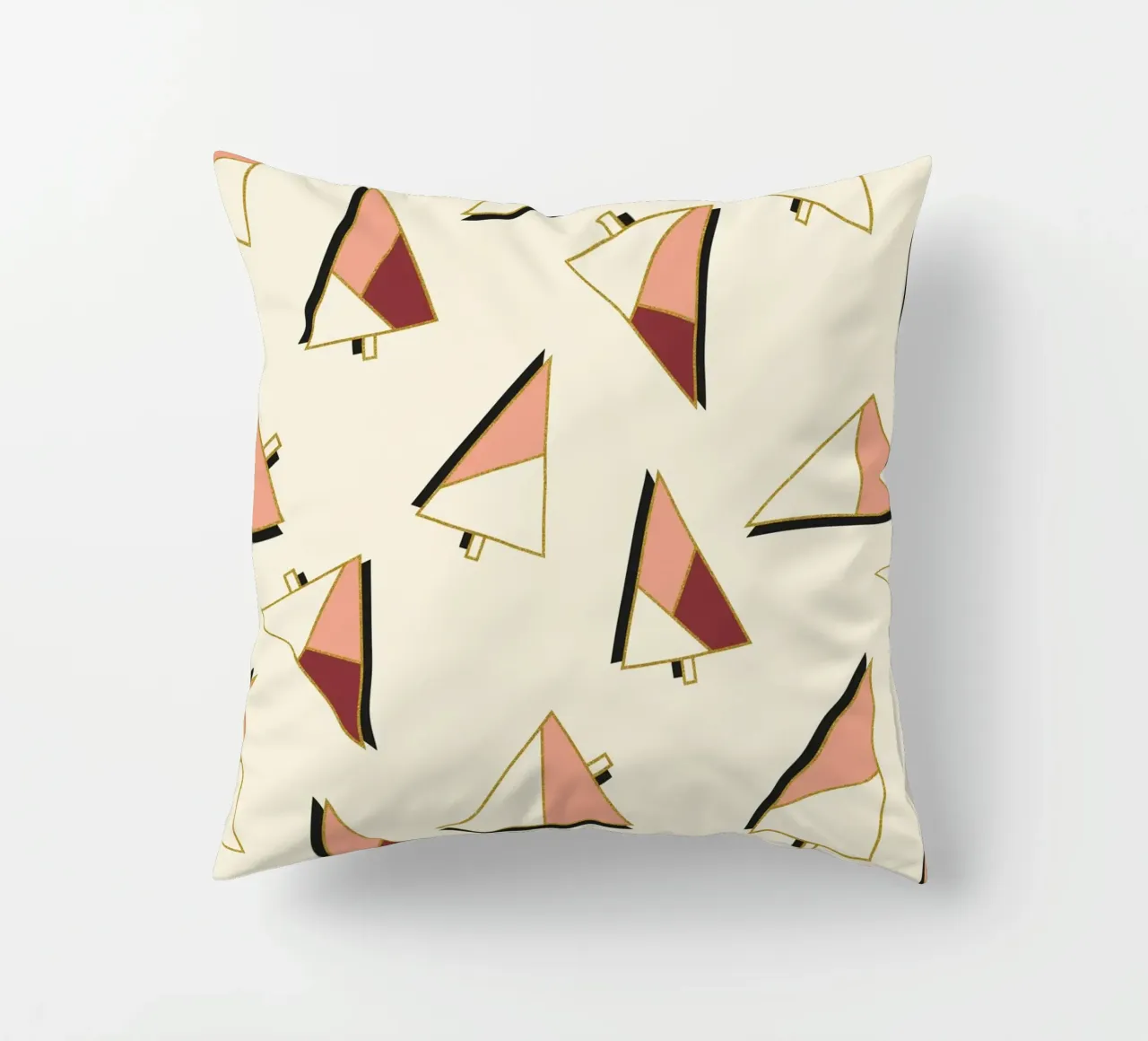 Xmas Trees Pattern cuscino da DesigndN Christmassy