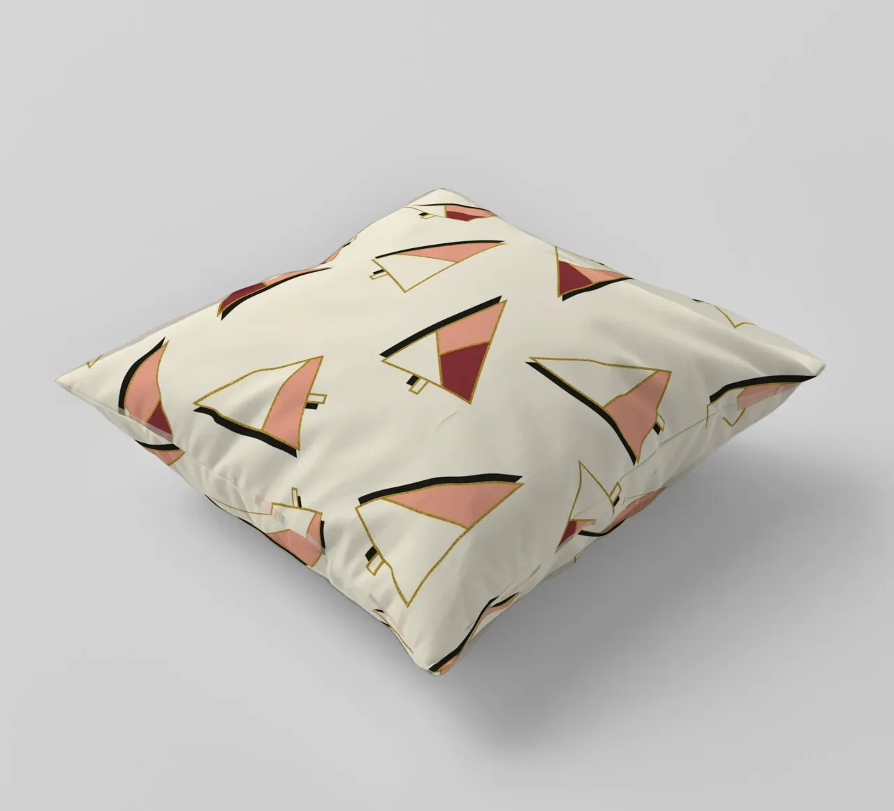 Xmas Trees Pattern cuscino da DesigndN Christmassy