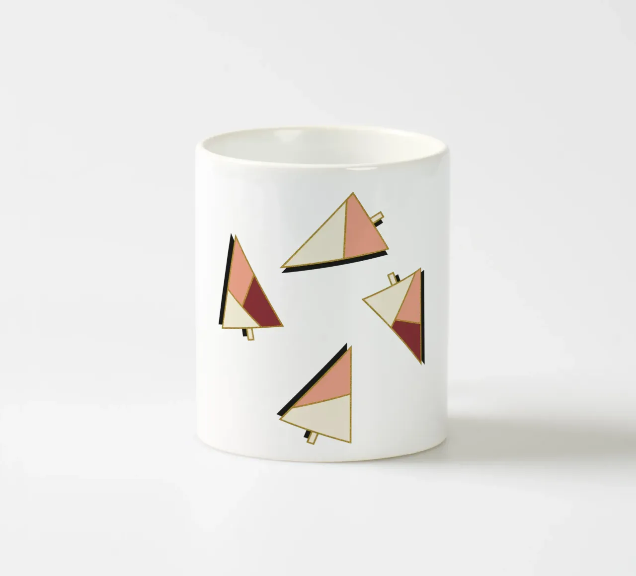 Xmas Trees Pattern tazza in ceramica da DesigndN Christmassy