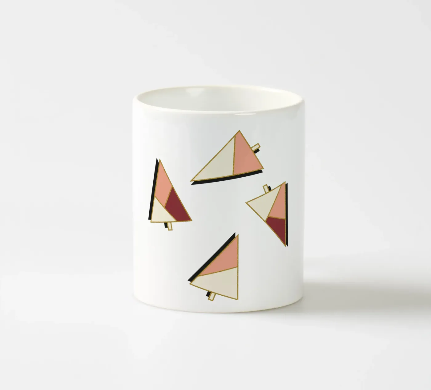 Xmas Trees Pattern tazza in ceramica da DesigndN Christmassy