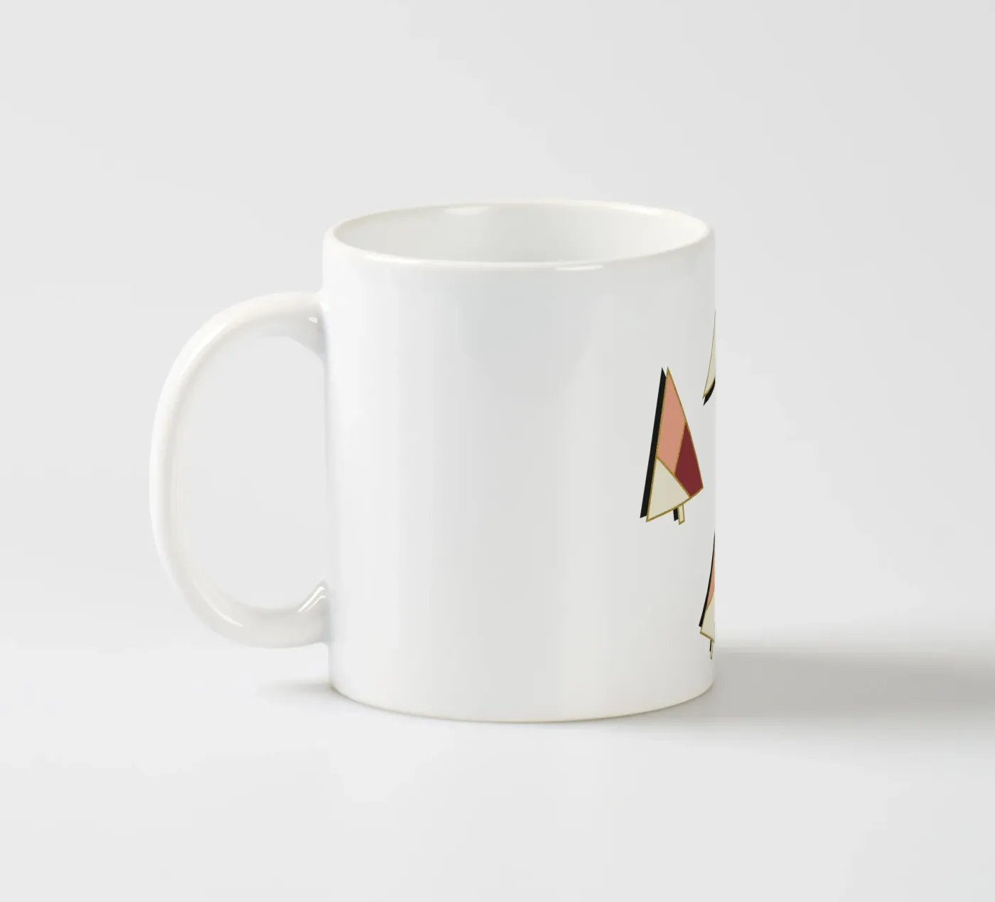 Xmas Trees Pattern tazza in ceramica da DesigndN Christmassy