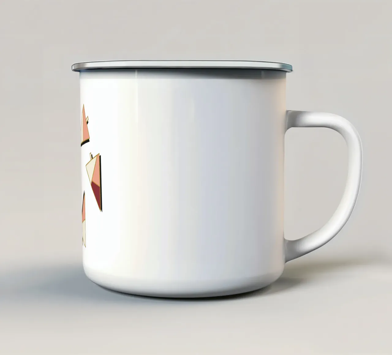 Xmas Trees Pattern tazza in smalto da DesigndN Christmassy