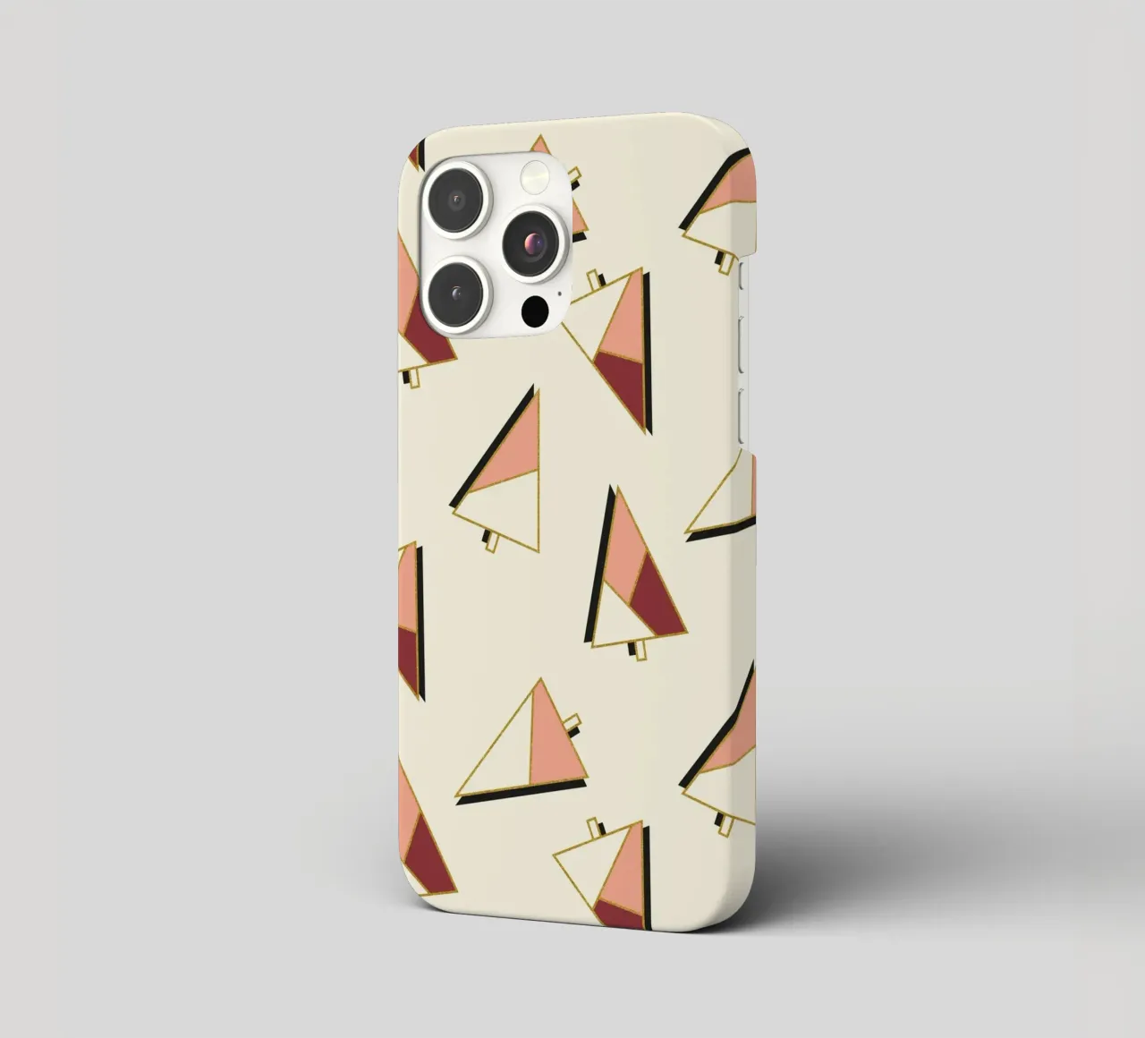 Xmas Trees Pattern cover iphone da DesigndN Christmassy