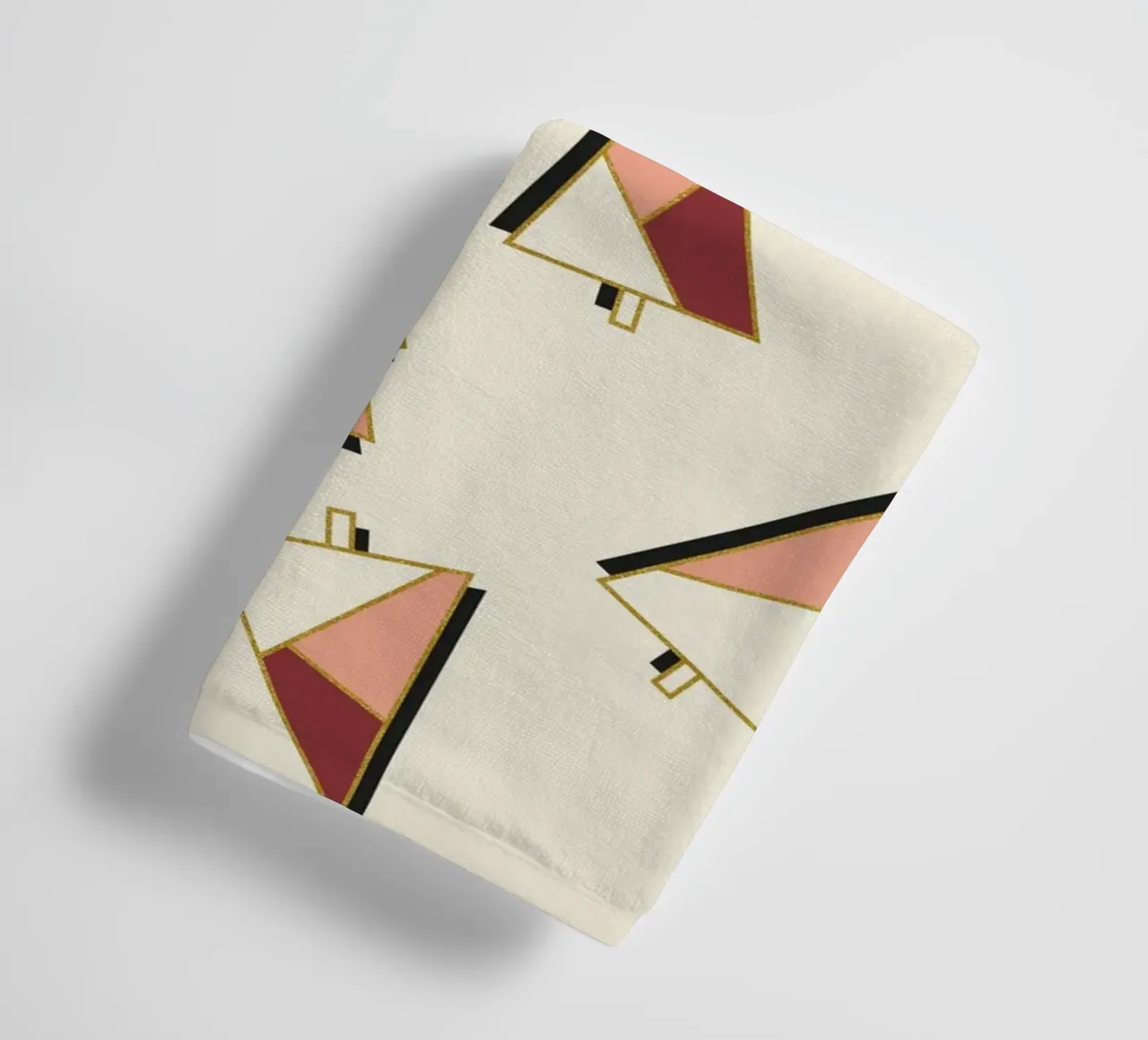 Xmas Trees Pattern towel by DesigndN Christmassy