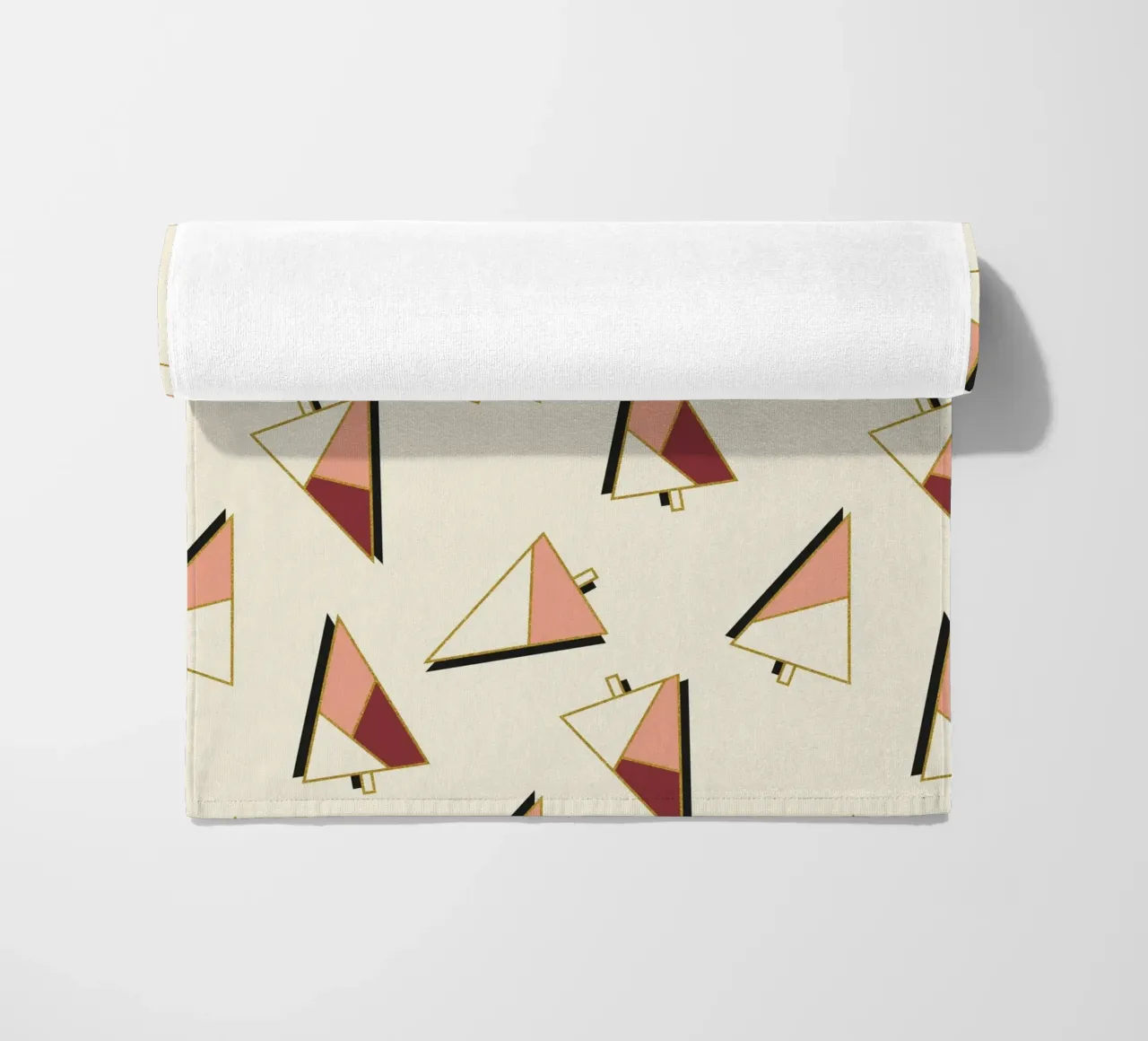 Xmas Trees Pattern telo mare da DesigndN Christmassy