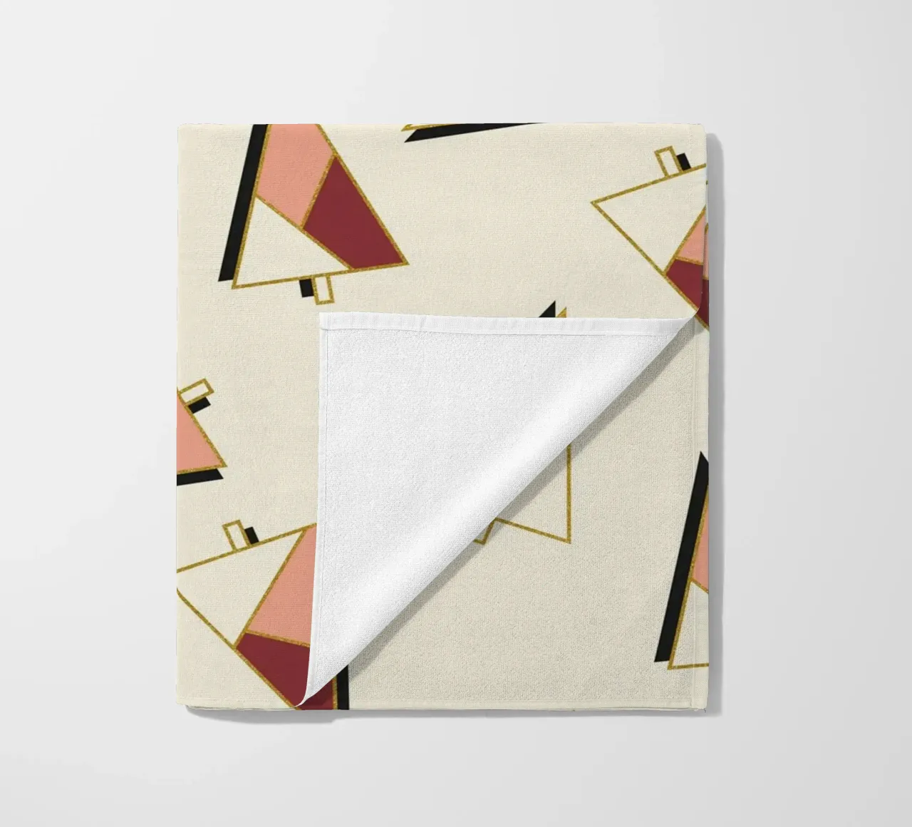 Xmas Trees Pattern telo mare da DesigndN Christmassy