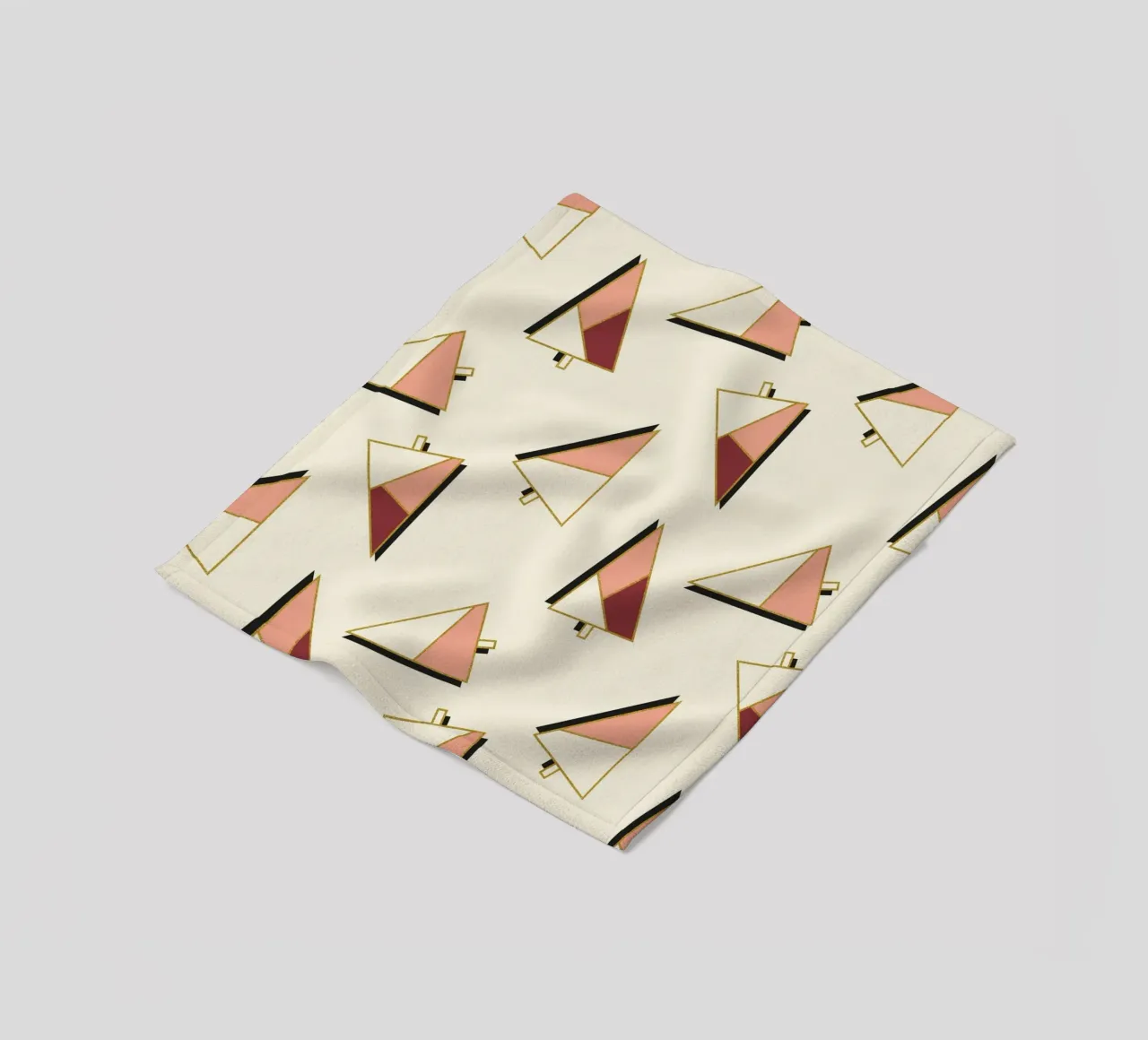 Xmas Trees Pattern coperta in pile da DesigndN Christmassy