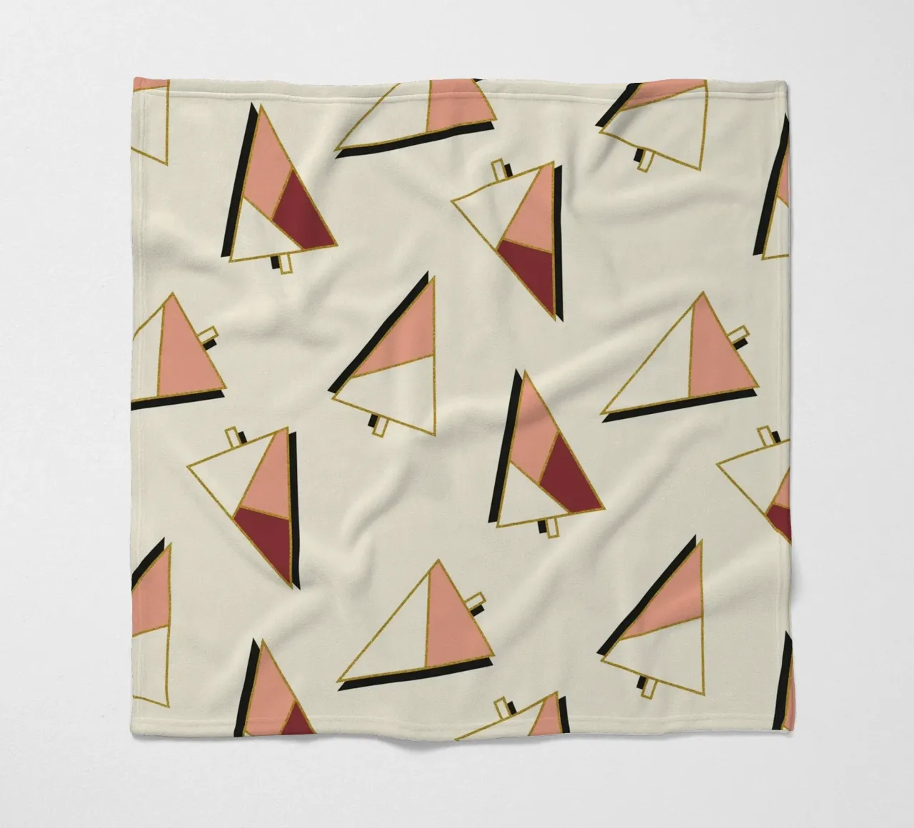 Xmas Trees Pattern coperta in pile da DesigndN Christmassy