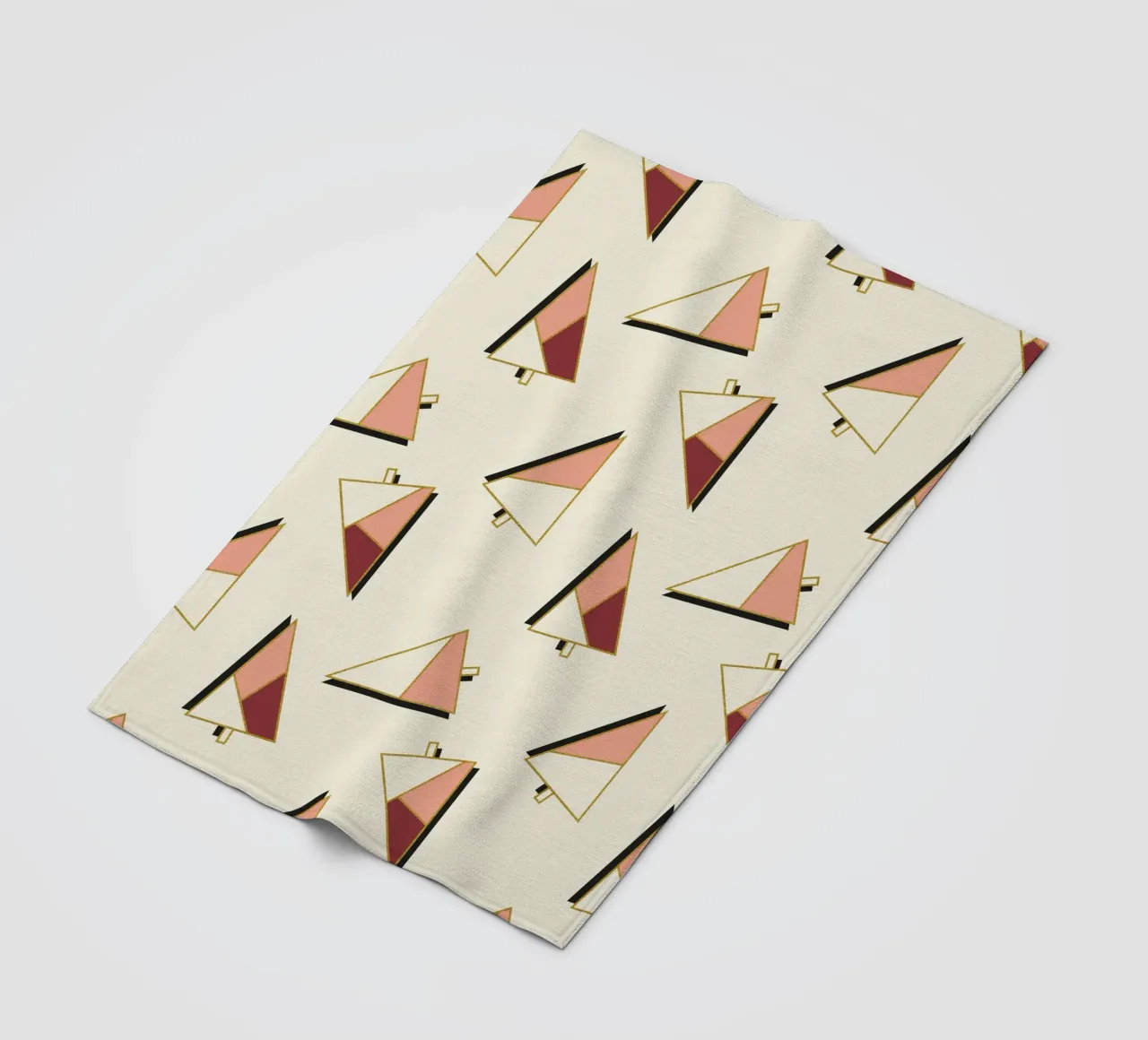 Xmas Trees Pattern coperta in pile da DesigndN Christmassy