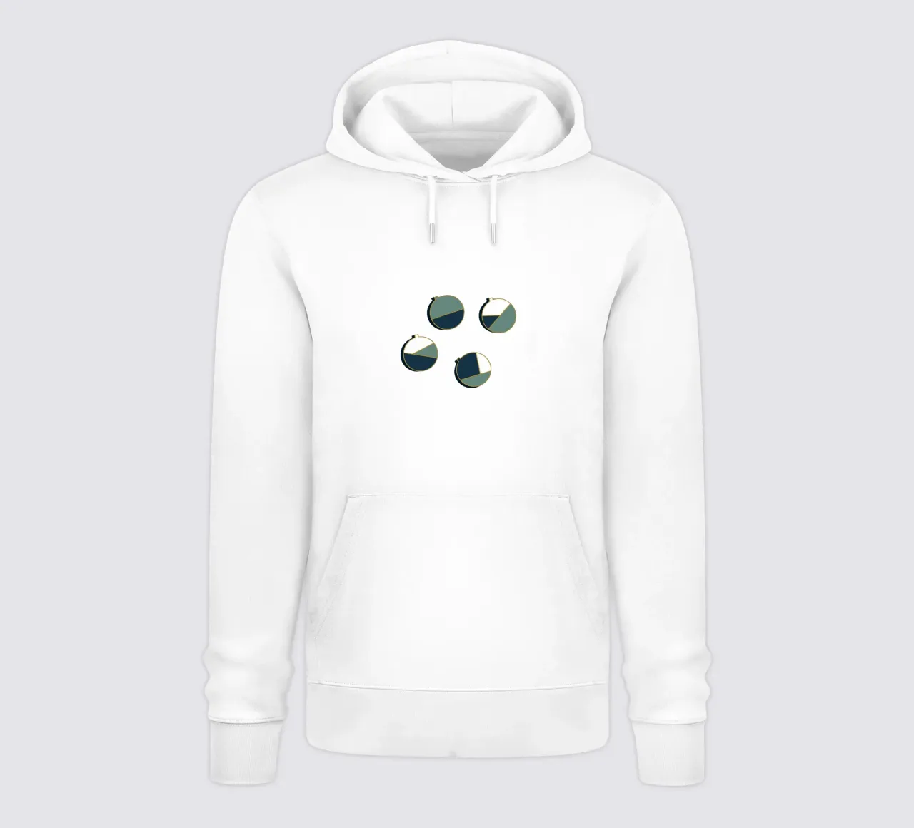 Xmas Balls Pattern felpa con cappuccio da DesigndN Christmassy