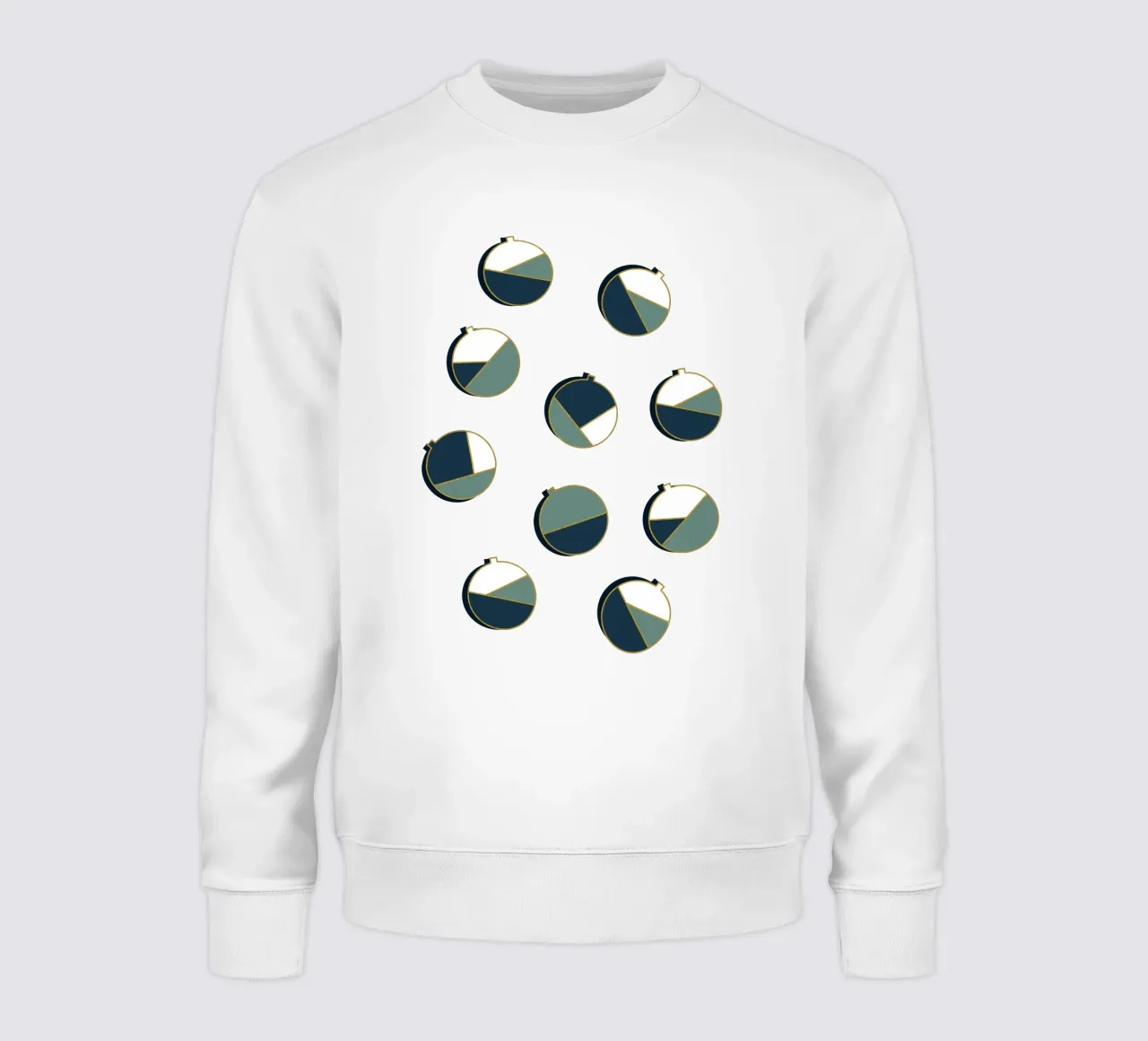 Xmas Balls Pattern felpa da DesigndN Christmassy