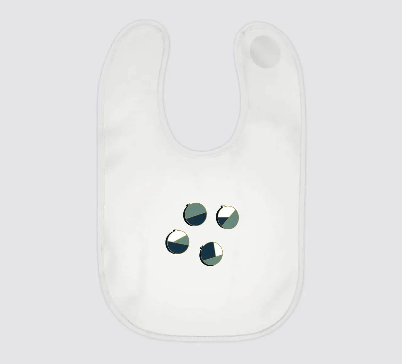 Xmas Balls Pattern bavaglino da DesigndN Christmassy