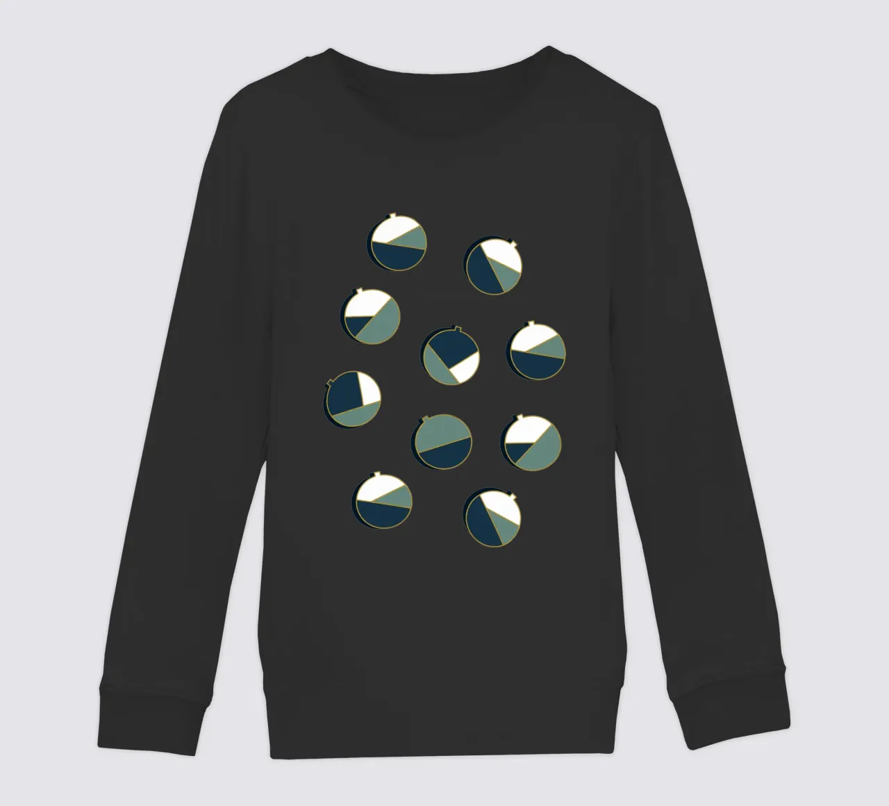 Xmas Balls Pattern felpa bambino da DesigndN Christmassy