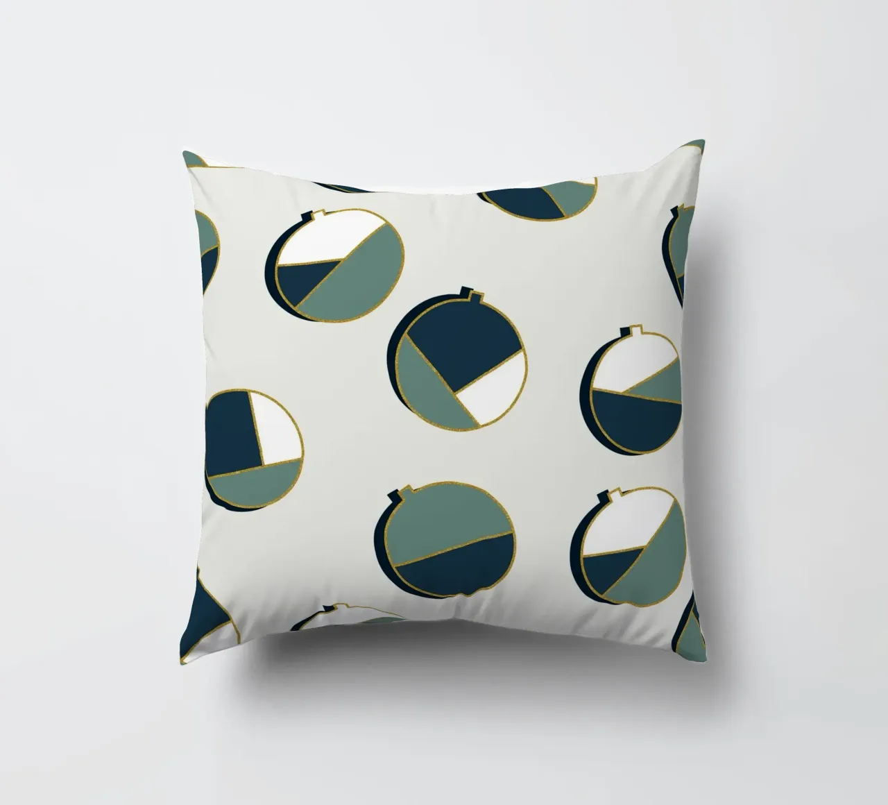 Xmas Balls Pattern cuscino da DesigndN Christmassy