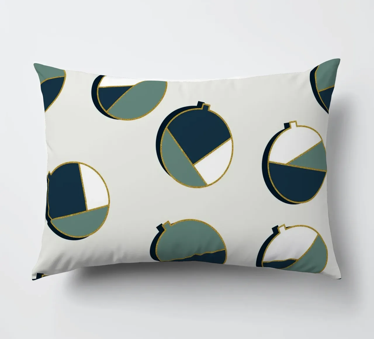 Xmas Balls Pattern cuscino da DesigndN Christmassy