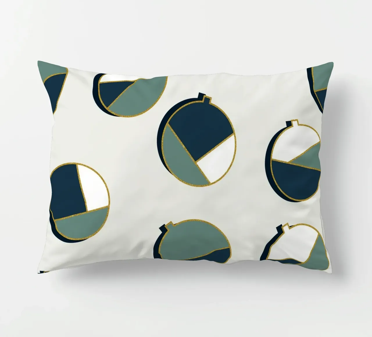 Xmas Balls Pattern cuscino da DesigndN Christmassy