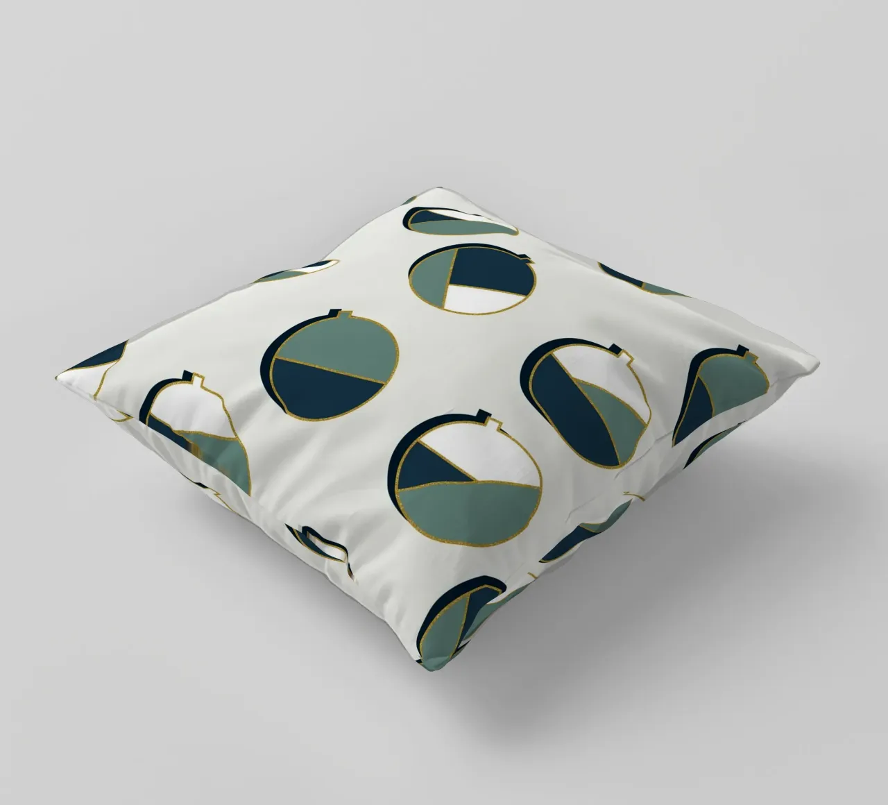 Xmas Balls Pattern cuscino da DesigndN Christmassy