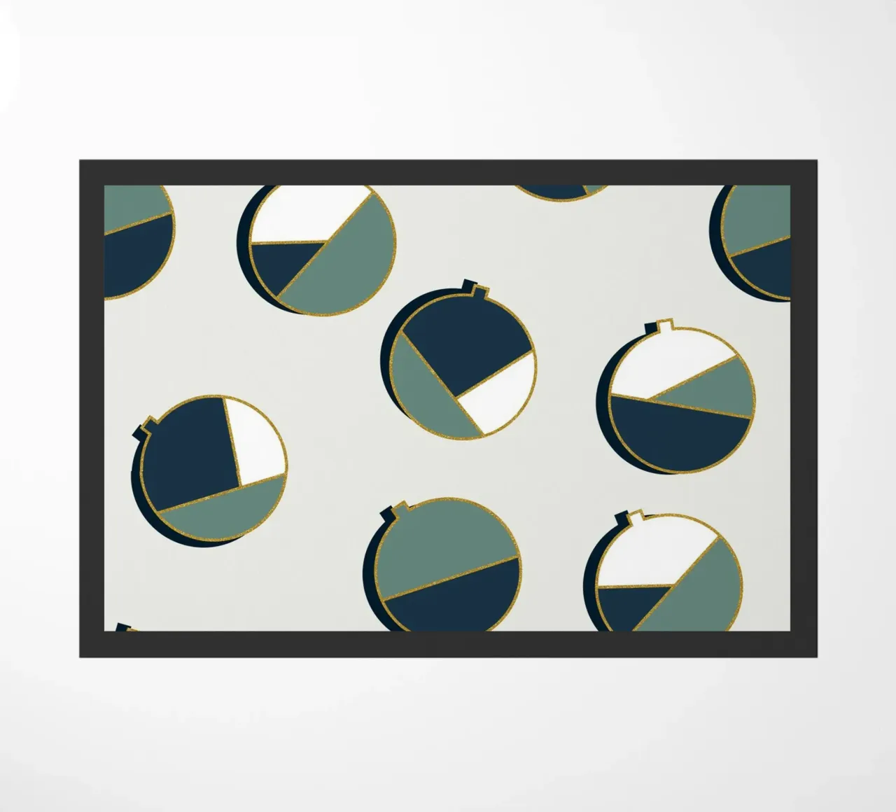 Xmas Balls Pattern zerbino da DesigndN Christmassy