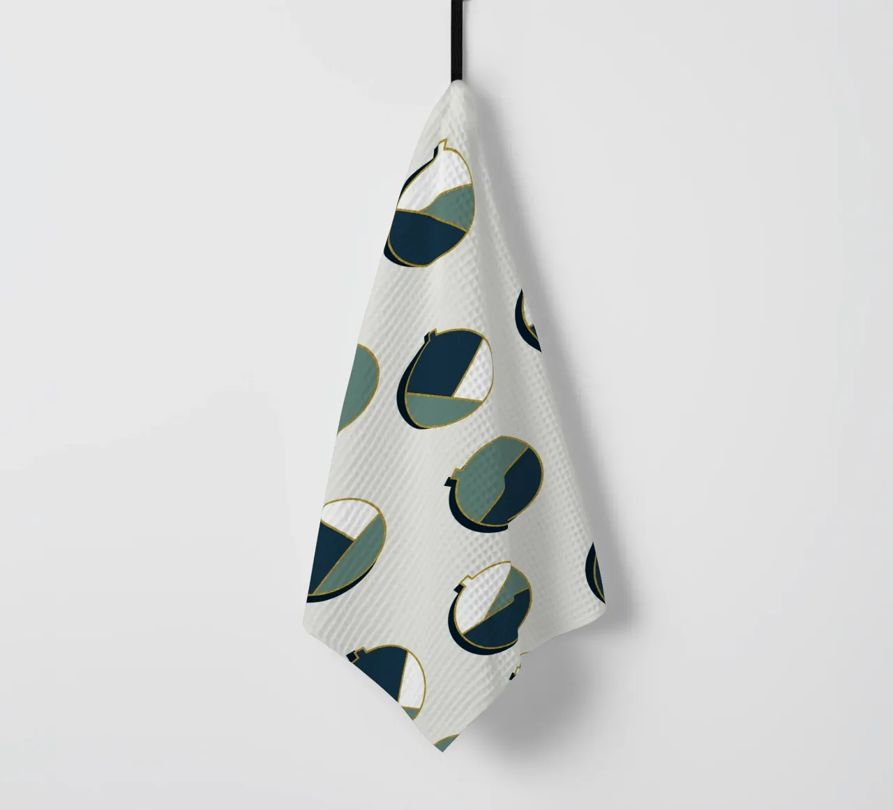 Xmas Balls Pattern canovaccio da cucina da DesigndN Christmassy