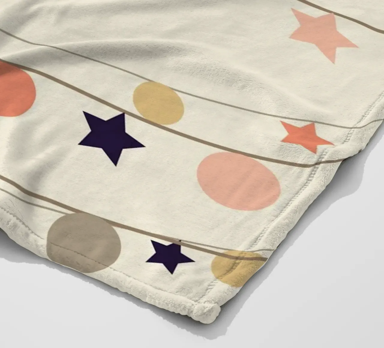 Festive Garlands fleecedeken van DesigndN Christmassy