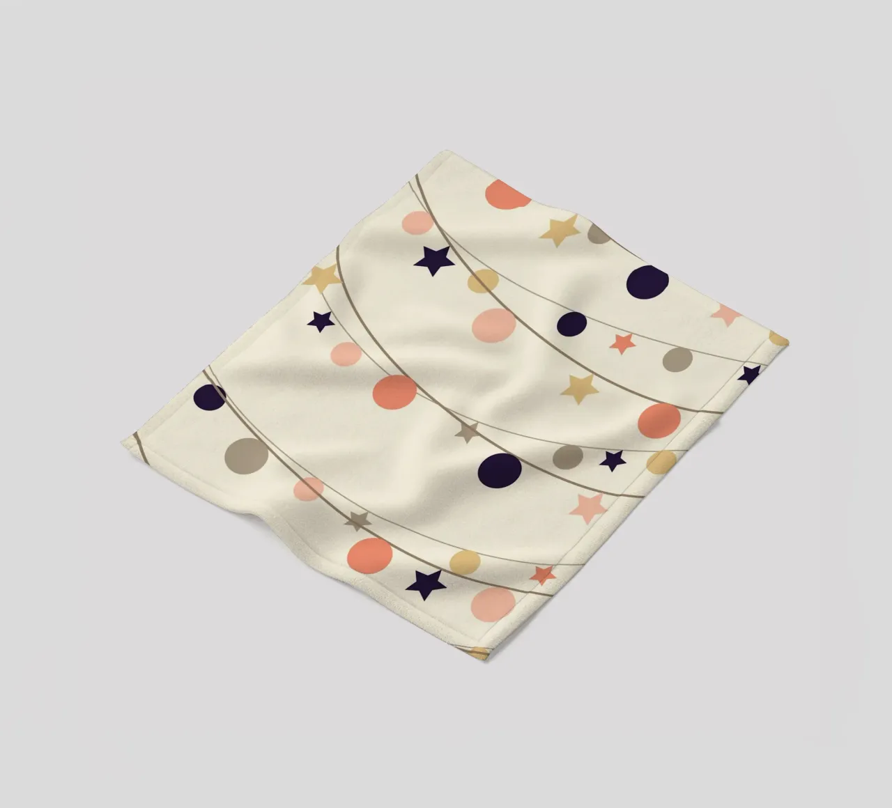 Festive Garlands fleecedeken van DesigndN Christmassy