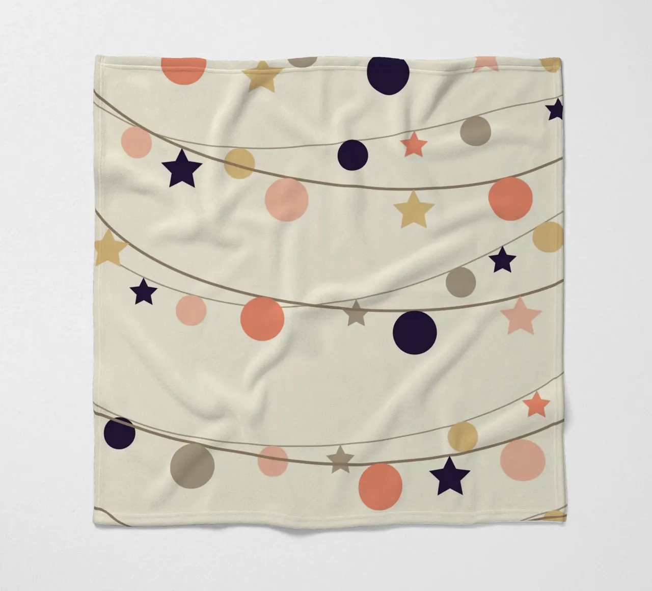 Festive Garlands fleecedeken van DesigndN Christmassy