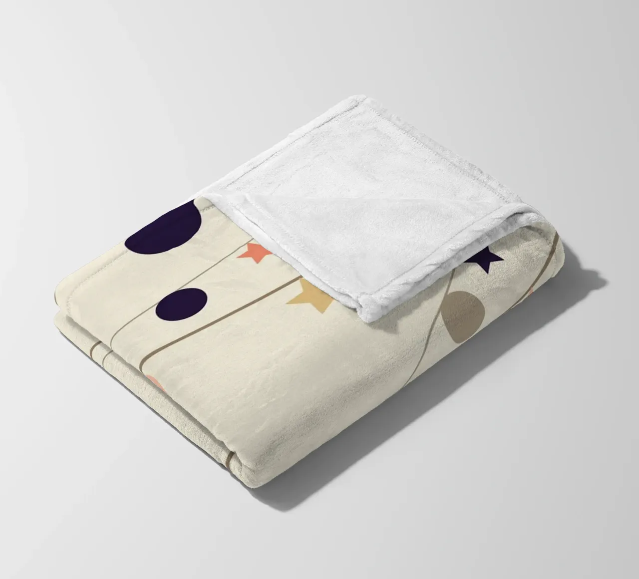 Festive Garlands fleecedeken van DesigndN Christmassy