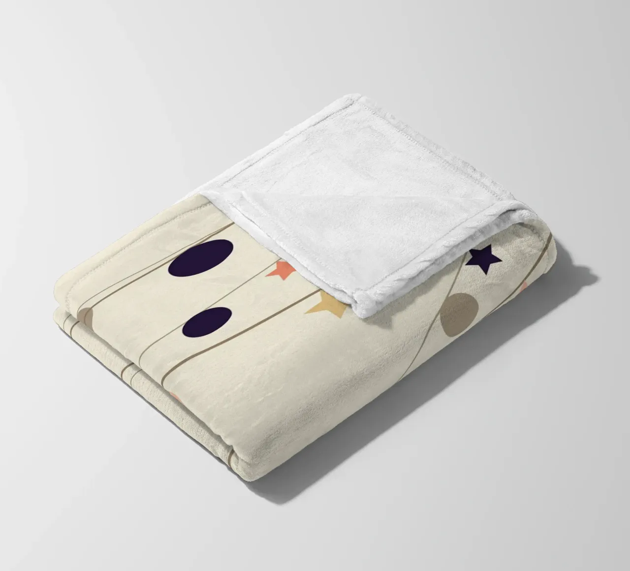 Festive Garlands fleecedeken van DesigndN Christmassy