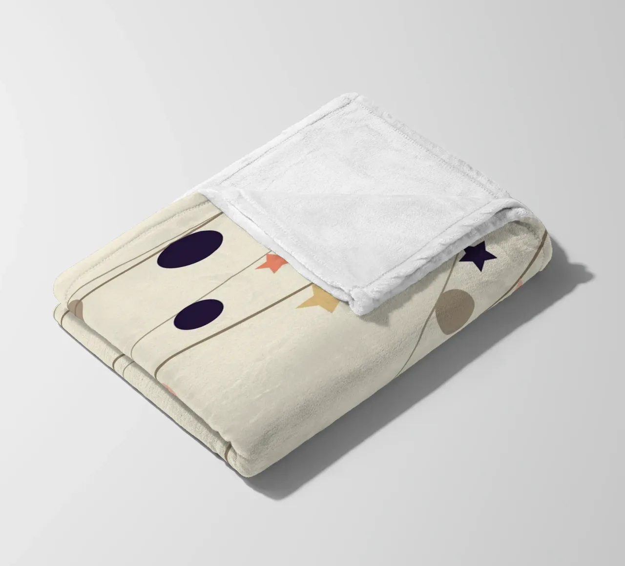 Festive Garlands fleecedeken van DesigndN Christmassy