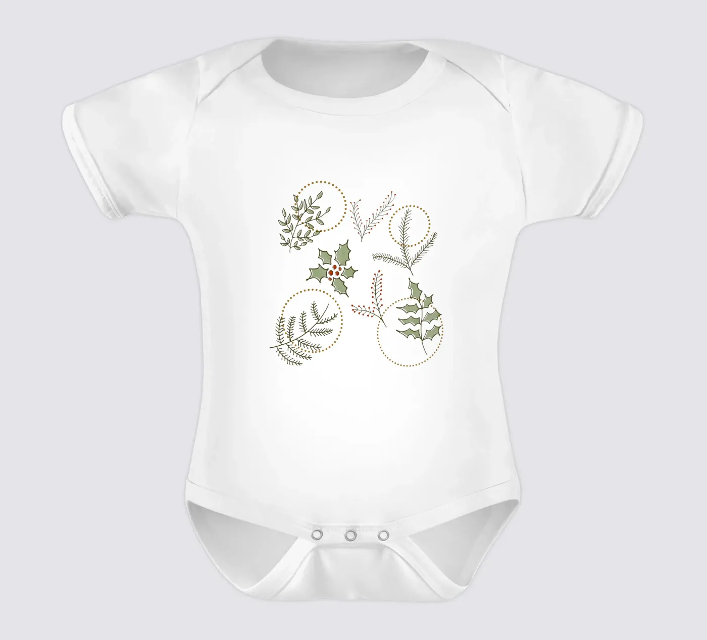 Classic Winter body bébé de DesigndN Christmassy