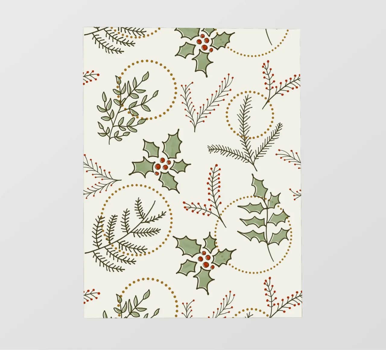 Classic Winter fotobehang van DesigndN Christmassy