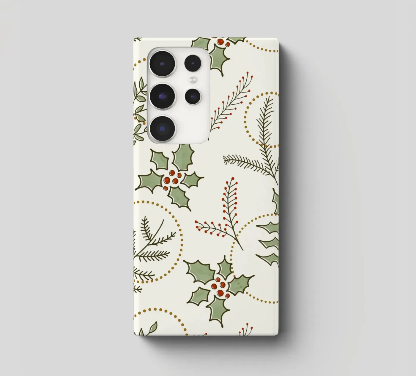 Classic Winter cover samsung da DesigndN Christmassy