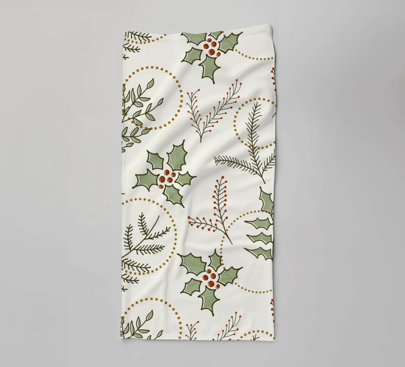 Classic Winter badhanddoek van DesigndN Christmassy