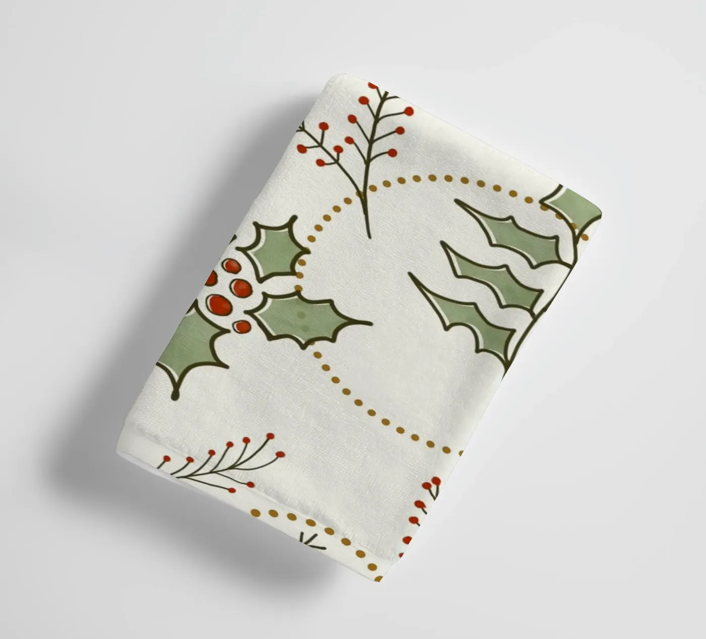 Classic Winter badhanddoek van DesigndN Christmassy