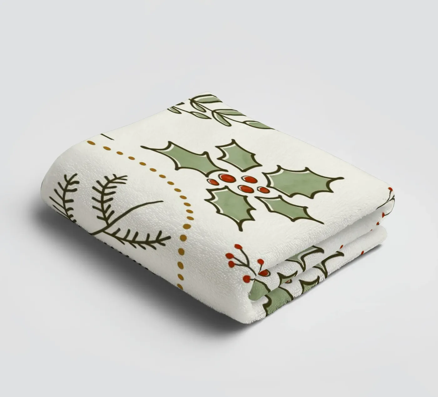 Classic Winter badhanddoek van DesigndN Christmassy