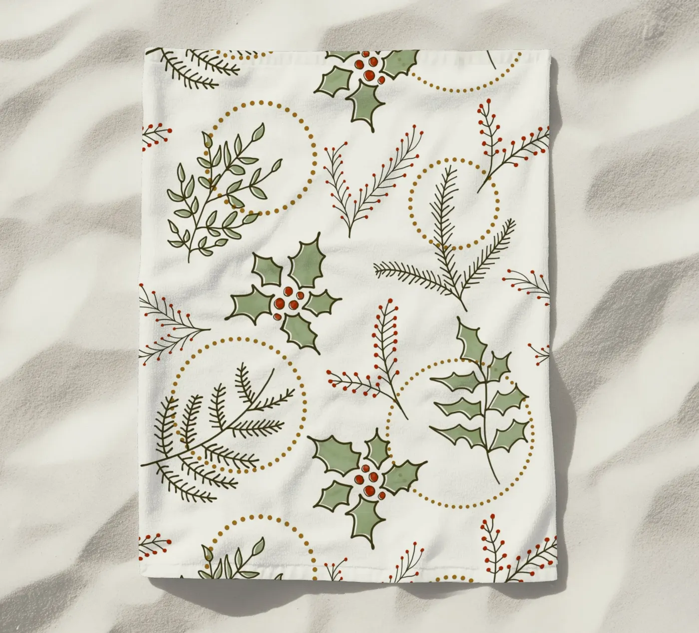 Classic Winter telo mare da DesigndN Christmassy