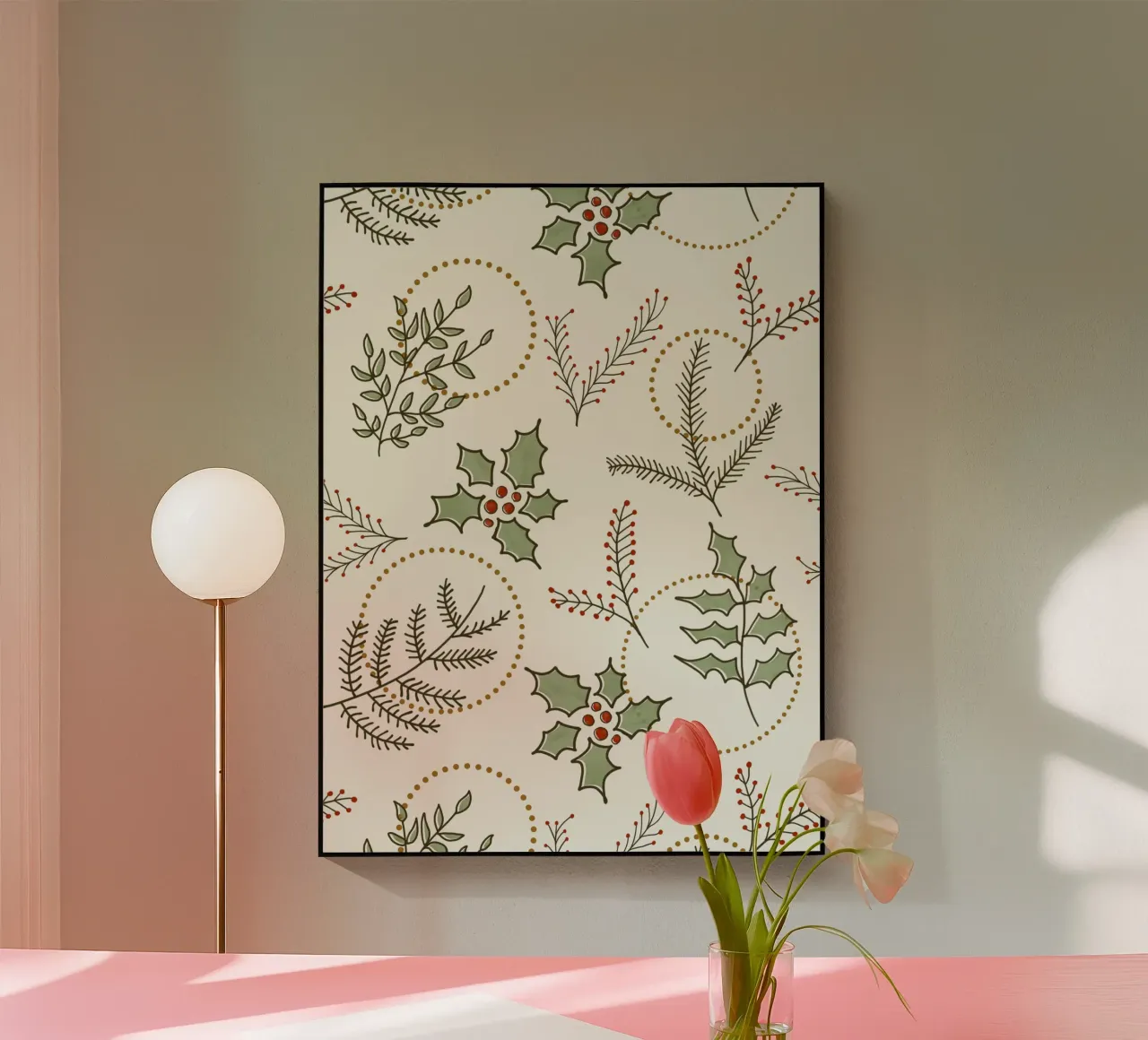 Classic Winter Acryl-Glas von DesigndN Christmassy