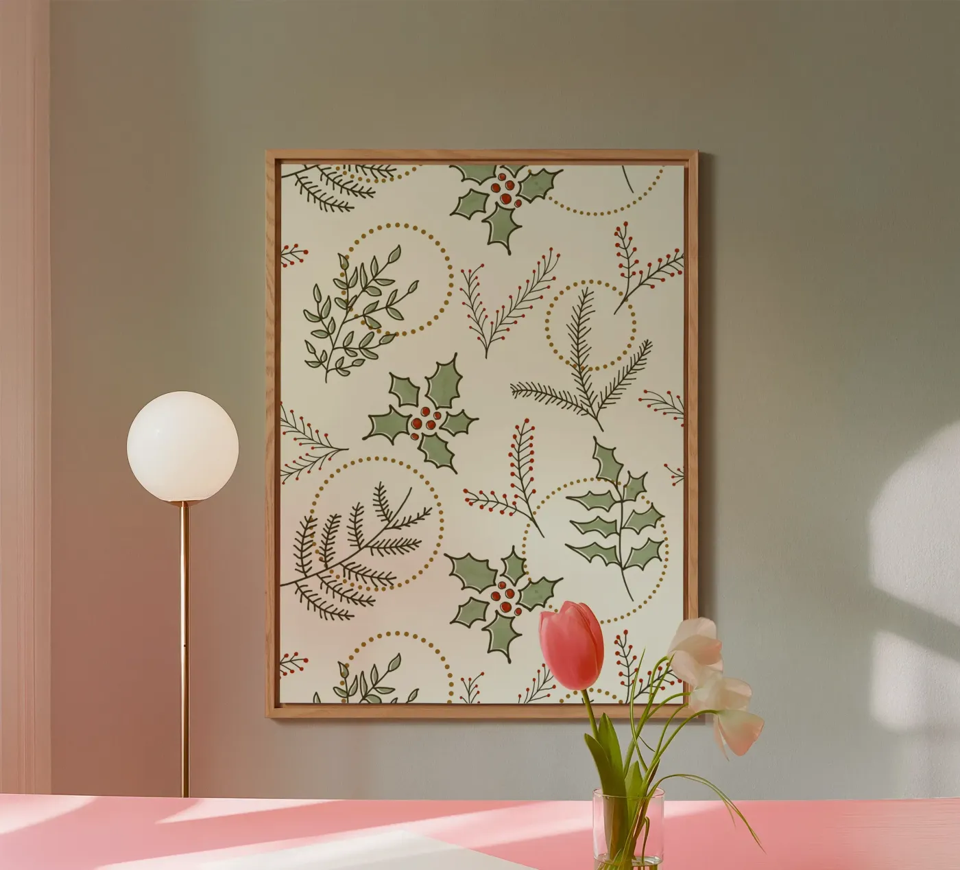Classic Winter alluminio dibond da DesigndN Christmassy
